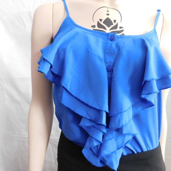 nice top blue , medium - Picture 3 of 4